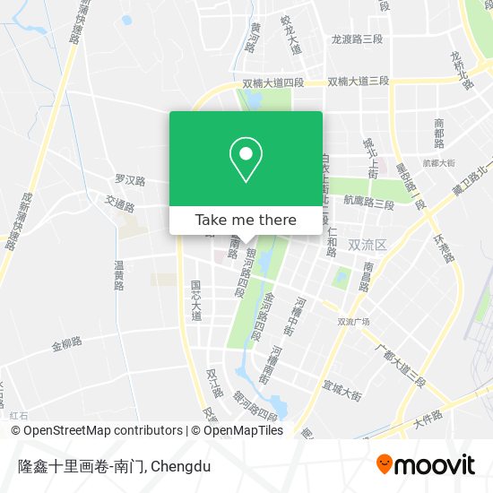 隆鑫十里画卷-南门 map