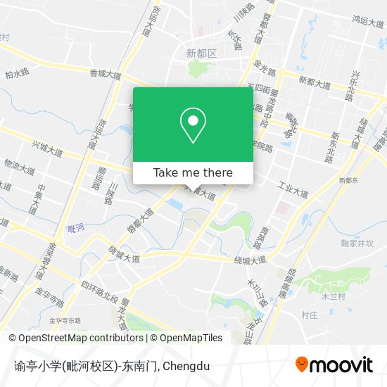 谕亭小学(毗河校区)-东南门 map