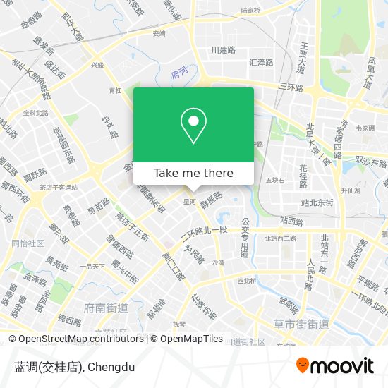 蓝调(交桂店) map