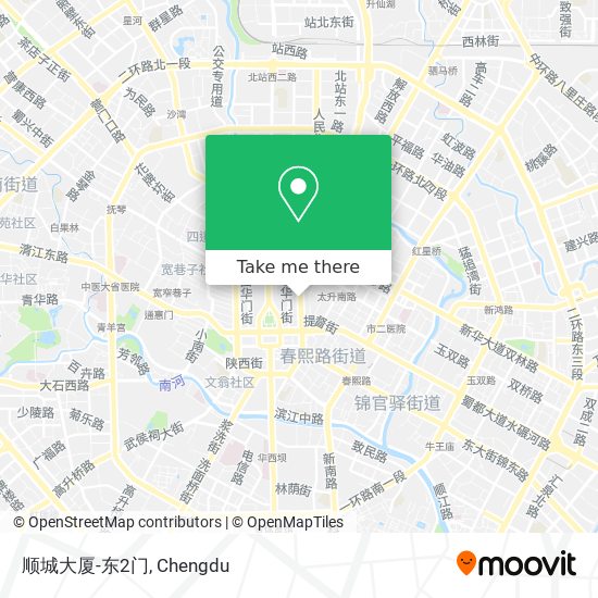 顺城大厦-东2门 map