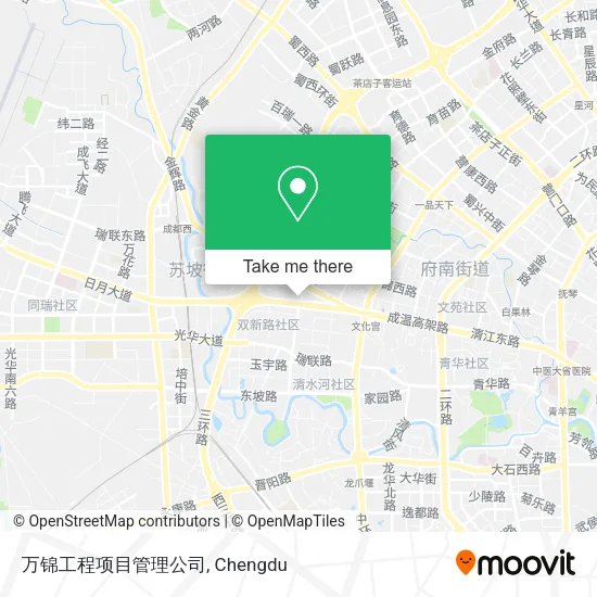 万锦工程项目管理公司 map