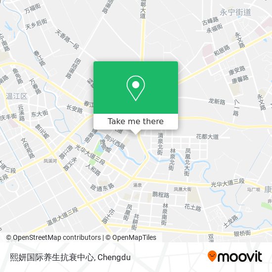 熙妍国际养生抗衰中心 map