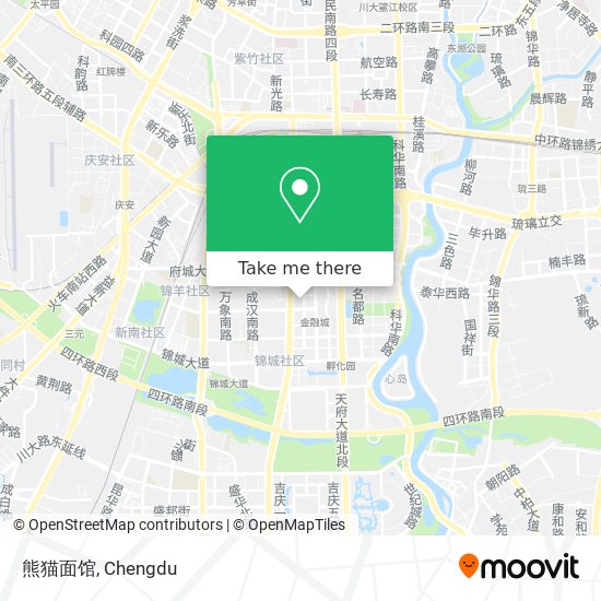 熊猫面馆 map