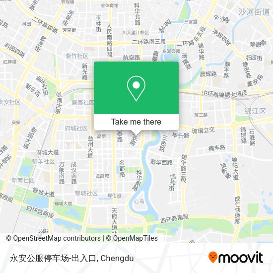 永安公服停车场-出入口 map