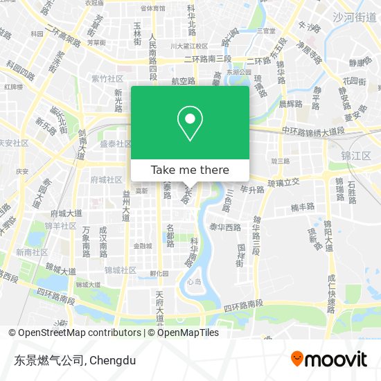 东景燃气公司 map