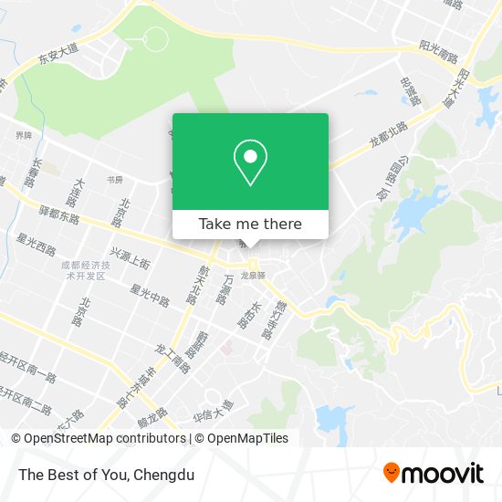 The Best of You map