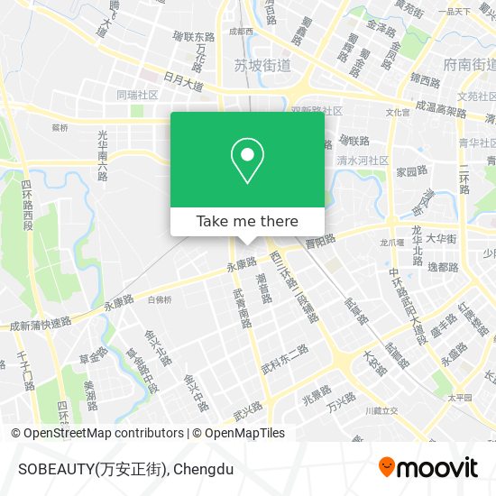 SOBEAUTY(万安正街) map