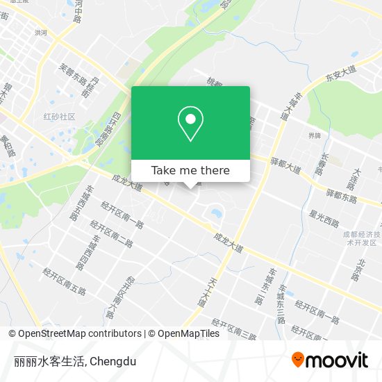 丽丽水客生活 map