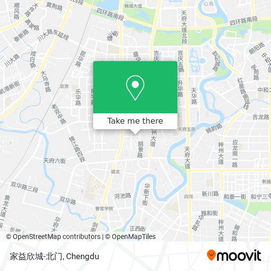 家益欣城-北门 map