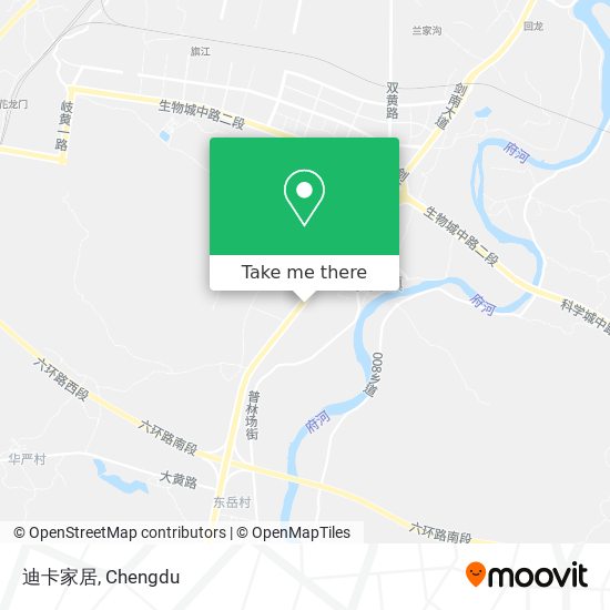 迪卡家居 map