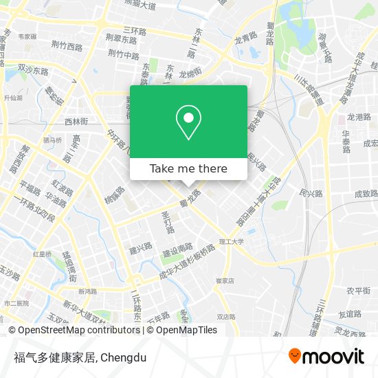 福气多健康家居 map