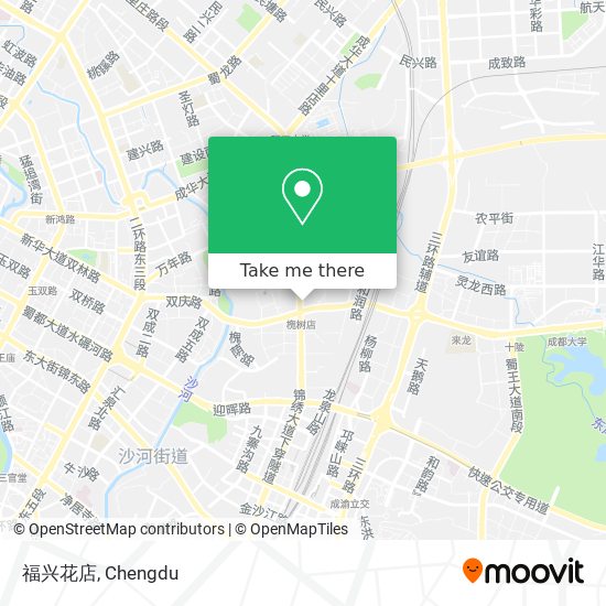 福兴花店 map