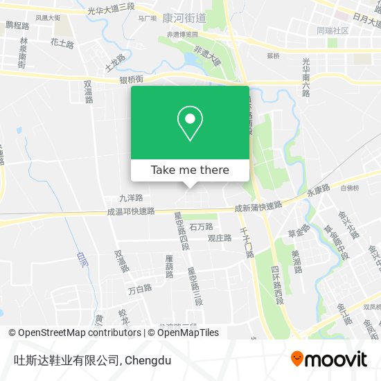 吐斯达鞋业有限公司 map