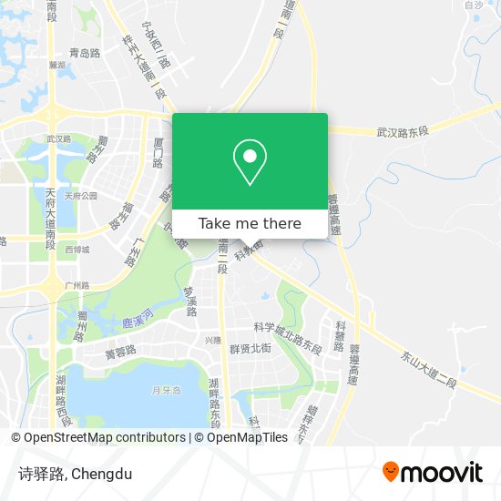 诗驿路 map