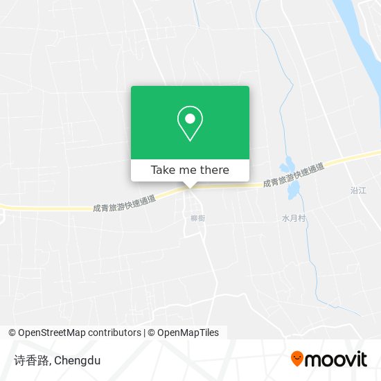诗香路 map