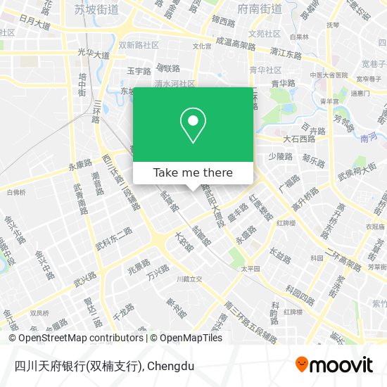 四川天府银行(双楠支行) map