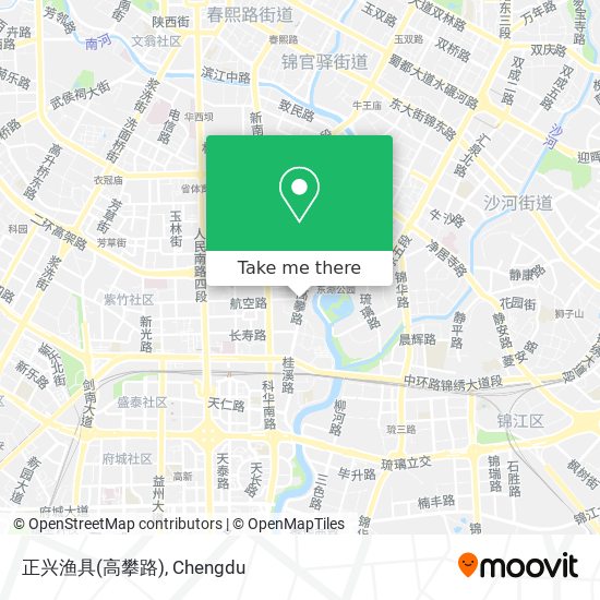 正兴渔具(高攀路) map