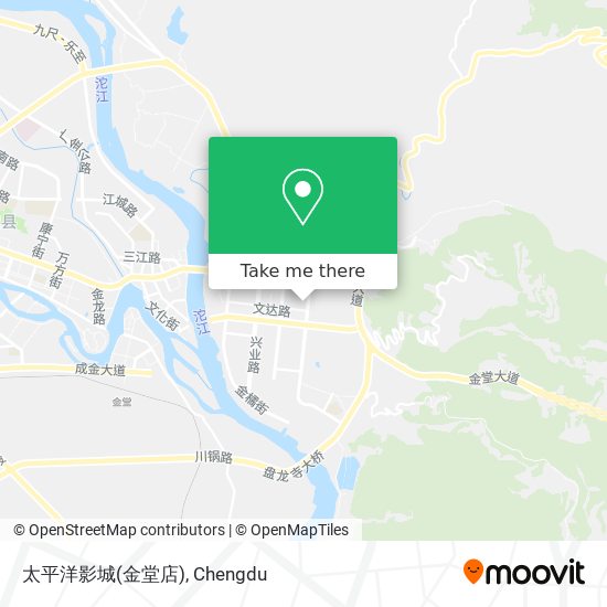 太平洋影城(金堂店) map