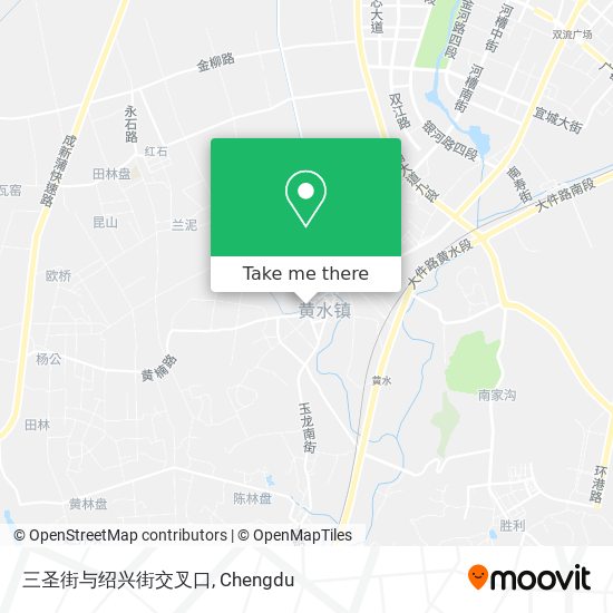 三圣街与绍兴街交叉口 map