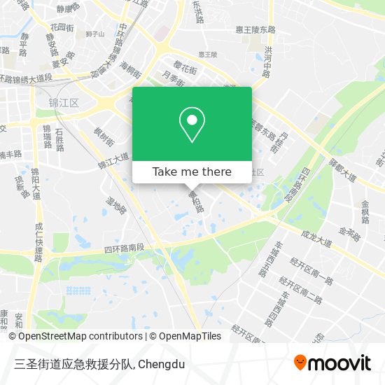 三圣街道应急救援分队 map