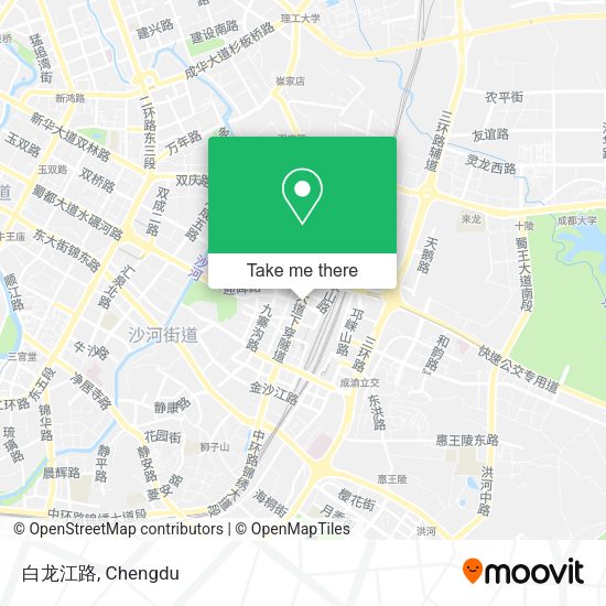白龙江路 map