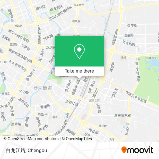 白龙江路 map