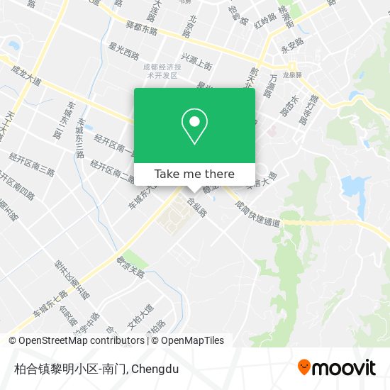 柏合镇黎明小区-南门 map