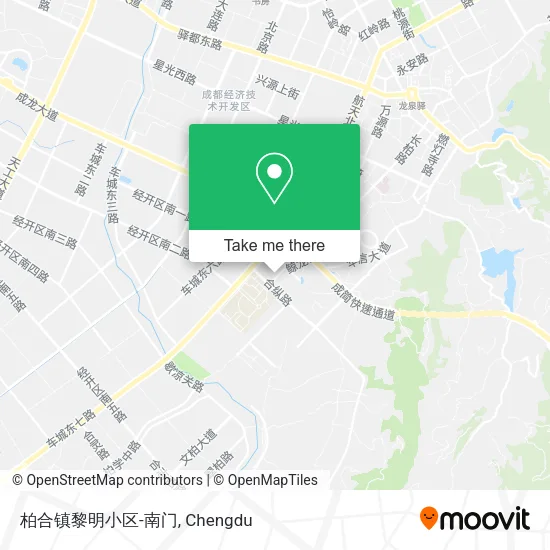 柏合镇黎明小区-南门 map