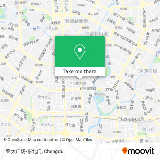 亚太广场-东北门 map