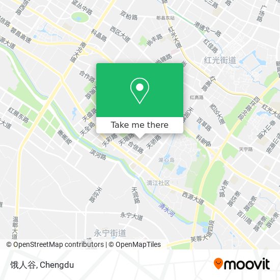 饿人谷 map