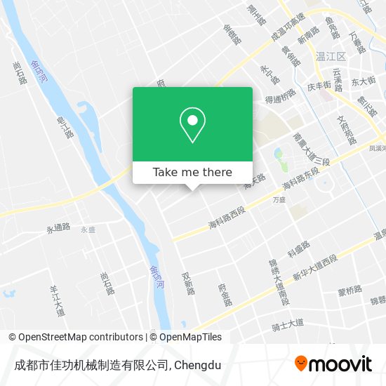 成都市佳功机械制造有限公司 map