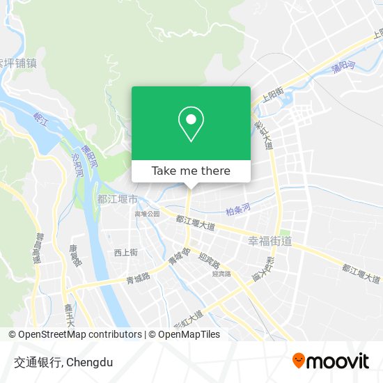 交通银行 map