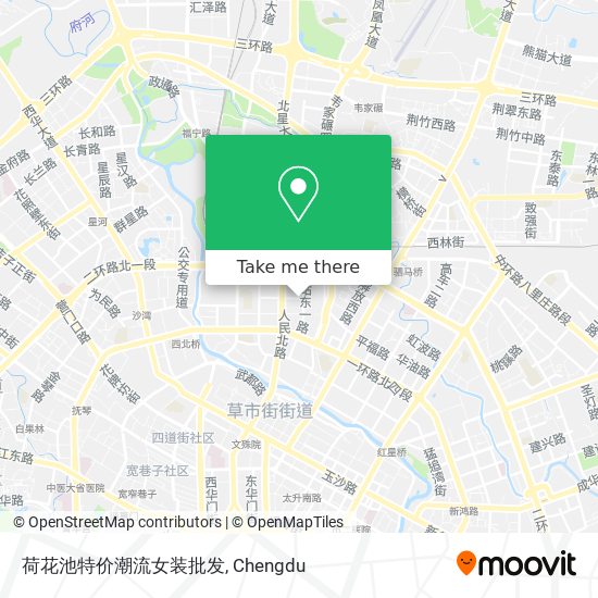 荷花池特价潮流女装批发 map