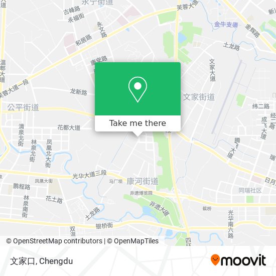 文家口 map