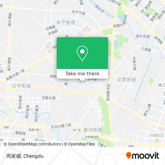 周家碾 map