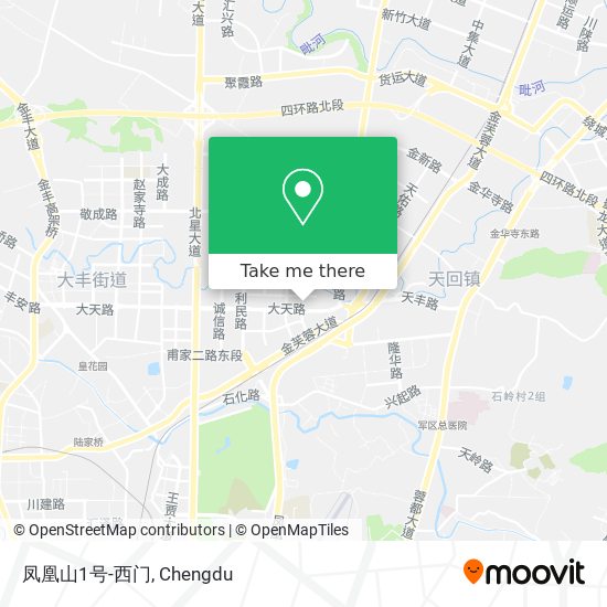 凤凰山1号-西门 map