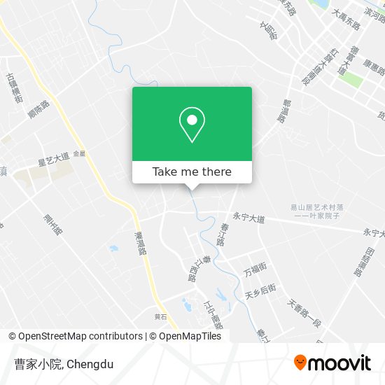 曹家小院 map