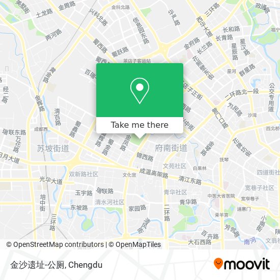 金沙遗址-公厕 map