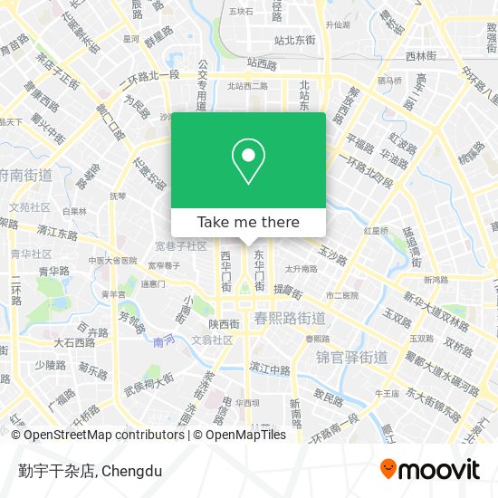 勤宇干杂店 map