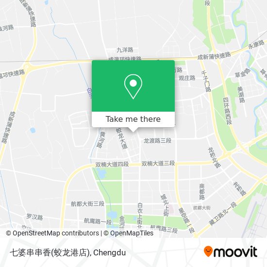 七婆串串香(蛟龙港店) map