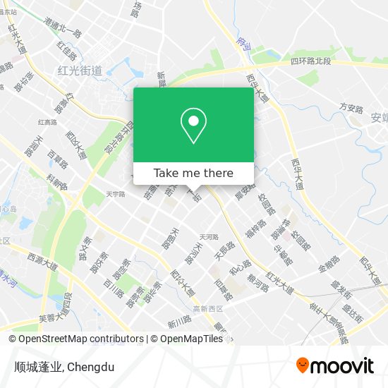 顺城蓬业 map