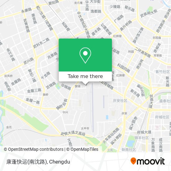 康蓬快运(南沈路) map