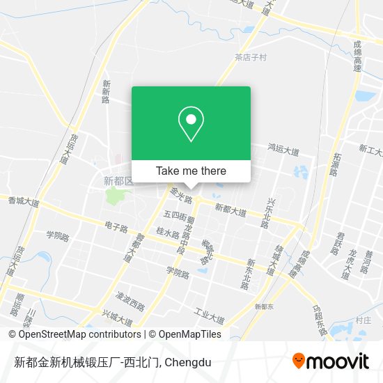 新都金新机械锻压厂-西北门 map