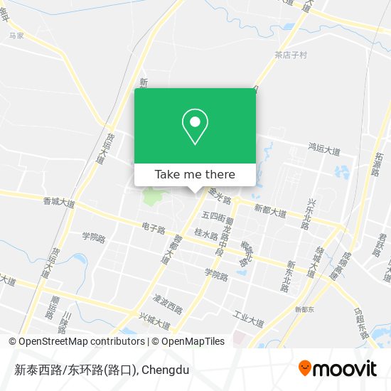 新泰西路/东环路(路口) map