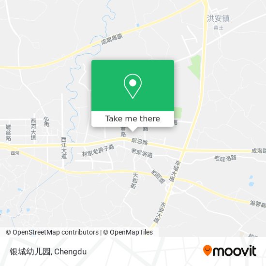银城幼儿园 map