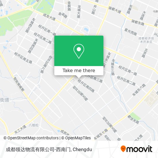 成都领达物流有限公司-西南门 map