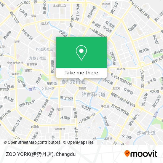 ZOO YORK(伊势丹店) map