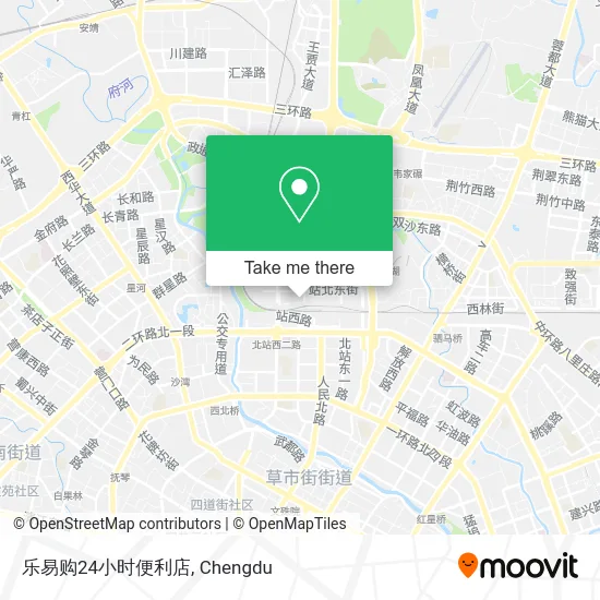 乐易购24小时便利店 map