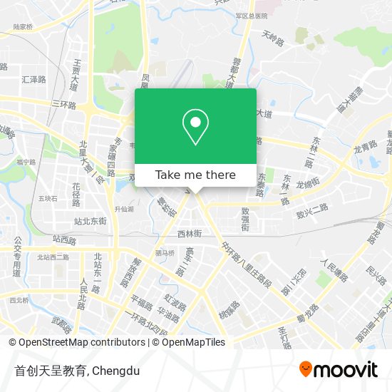 首创天呈教育 map
