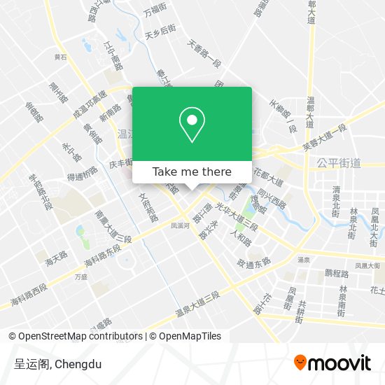 呈运阁 map
